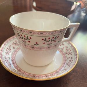 Vintage Royal Crown Derby Brittany Cup & Saucer